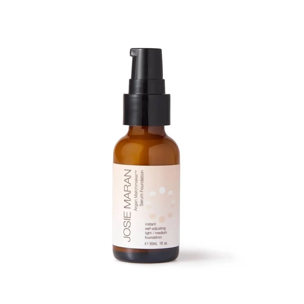 LAST ONE! JOSIE MARAN Argan Matchmaker Serum Adjusting Foundation Light Medium